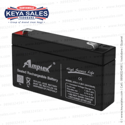 Amptek 6v 1.3Ah Sealed Rechargeable Battery